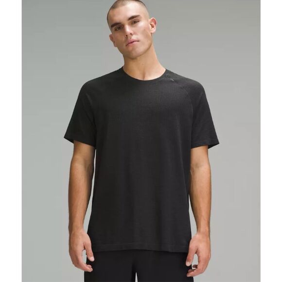 Lululemon Mens Metal Vent Tech Short Sleeve Shirt size XL Black - Picture 1 of 7